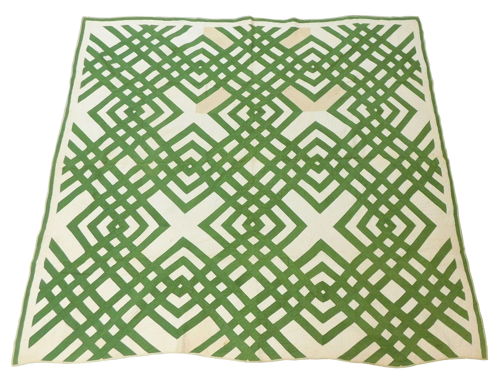 TEXTILE: HAND STITCHED AMERICAN