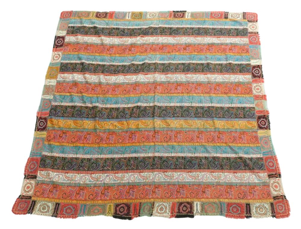 TEXTILE: LATE-19TH C. PAISLEY