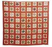 TEXTILE: PIECED COTTON CALICO
