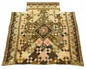 TEXTILE: PIECED QUILT WITH CEN