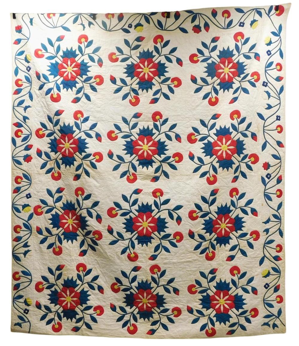 TEXTILE: RED, BLUE (ORIGINALLY