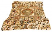 TEXTILES: CENTER MEDALLION COT