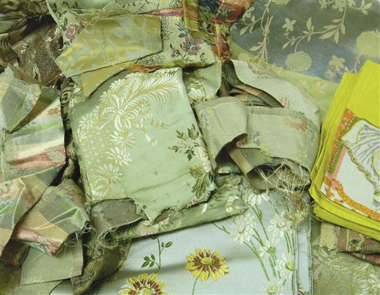 TEXTILES: Fine fabric yardage