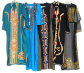 TEXTILES: FIVE CAFTANS, LATE 2