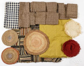 TEXTILES INCLUDING A HOOKED RU
