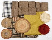 TEXTILES INCLUDING A HOOKED RU