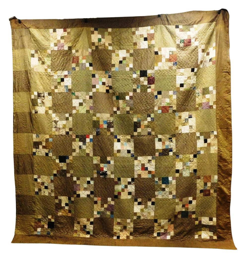 TEXTILES: POSSIBLE QUAKER SILK