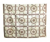 TEXTILES: QUILT, C. 1847, MADE