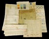 TEXTILES: SCHOOLGIRL SAMPLERS,