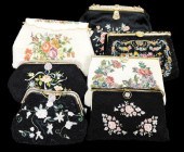 TEXTILES: SEVEN BEADED, EMBROI