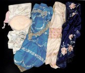 TEXTILES: SIX PIECES OF EMBROI