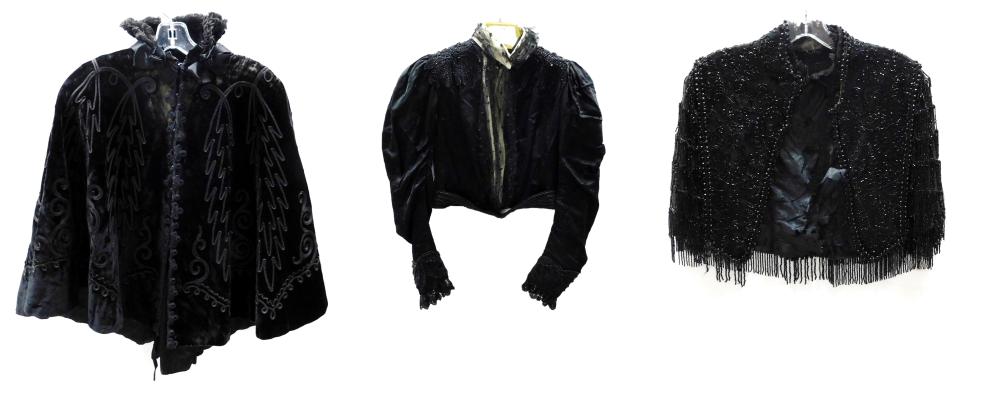 TEXTILES: THREE LATE 19TH C.