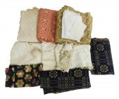 TEXTILES: TWENTY PLUS PIECES O
