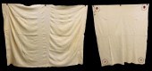 TEXTILES: TWO EARLY 19TH C. AN