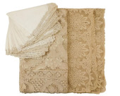 TEXTILES: TWO NEEDLE LACE TABL