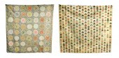 TEXTILES: TWO QUILTS: THE FIRS