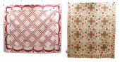 TEXTILES: TWO QUILTS: THE FIRS