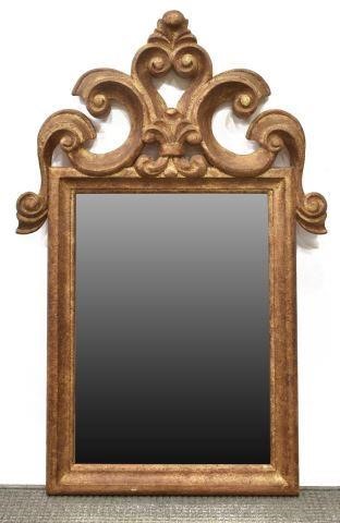 TEXTURED GILTWOOD FRAMED BEVELED