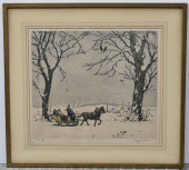 T.F. SIMON (1877-1941), AQUATI