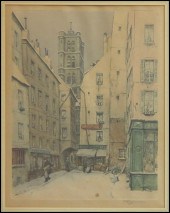 T.F. SIMON (1877-1942) ST. GER