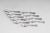 T.G. Calvert Coin Silver Teasp