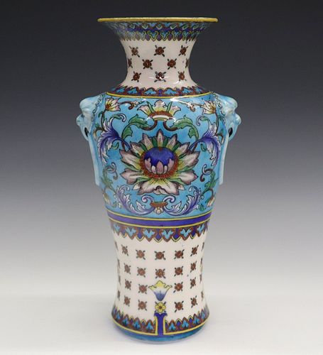 TH. DECK VASEA Late 19th Century