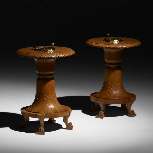 T.H. Robsjohn-Gibbings. side tables
