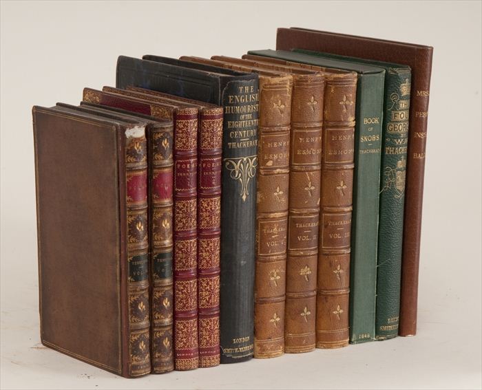 THACKERAY & TENNYSON - TITLES IN