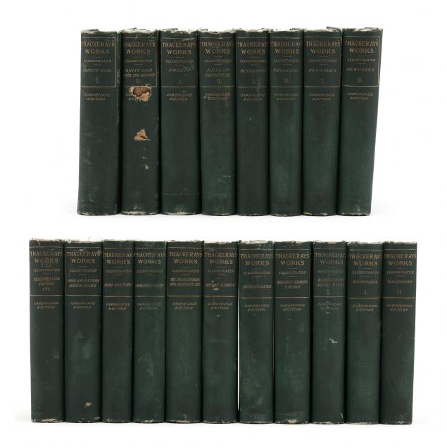 THACKERAY, WILLIAM MAKEPEACE. WORKS