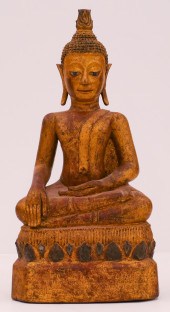 Thai 18th/19th Cent. Gilt Wood