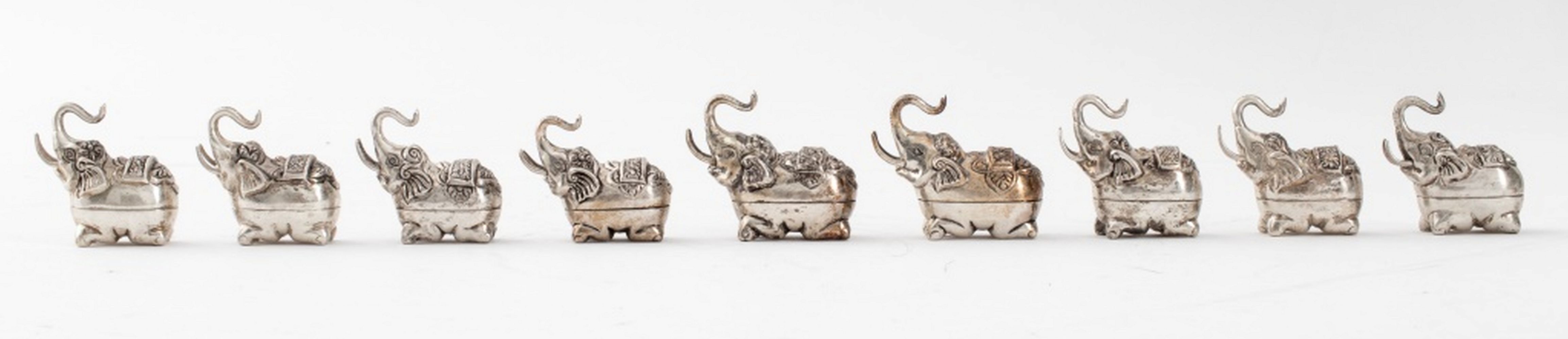 THAI .900 SILVER ELEPHANT BETEL