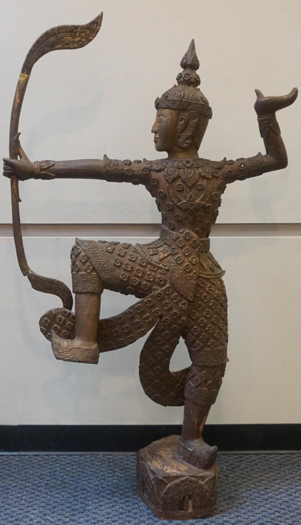 THAI BEJEWELED AND CARVED