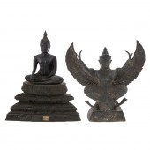 THAI BRONZE BUDDHA & GARUDA 20