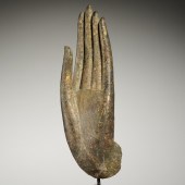 THAI BRONZE BUDDHA HAND Likely