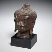THAI BRONZE BUDDHA SAKYAMUNI H
