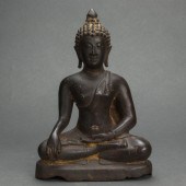 THAI BRONZE FIGURE OF BUDDHA T