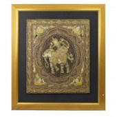 THAI EMBROIDERED TAPESTRYLarge