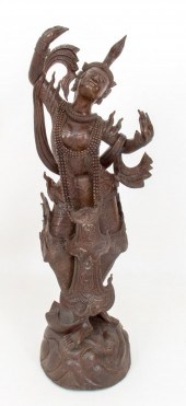 THAI FEMALE DANCER HARDWOOD SC