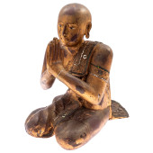 THAI FIGURE OF A MONK<br>Thai
