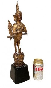 THAI GILT ALLOY KINNARA FIGURE