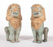 THAI GILT AND PATINATED METAL