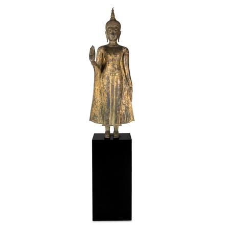 Thai Gilt-Bronze Buddha 	 