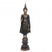 THAI GILT BRONZE FIGURE OF BUD