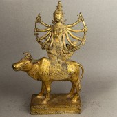 THAI GILT BRONZE FIGURE OF BUD