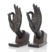 THAI "HANDS OF BUDDHA" BRONZE