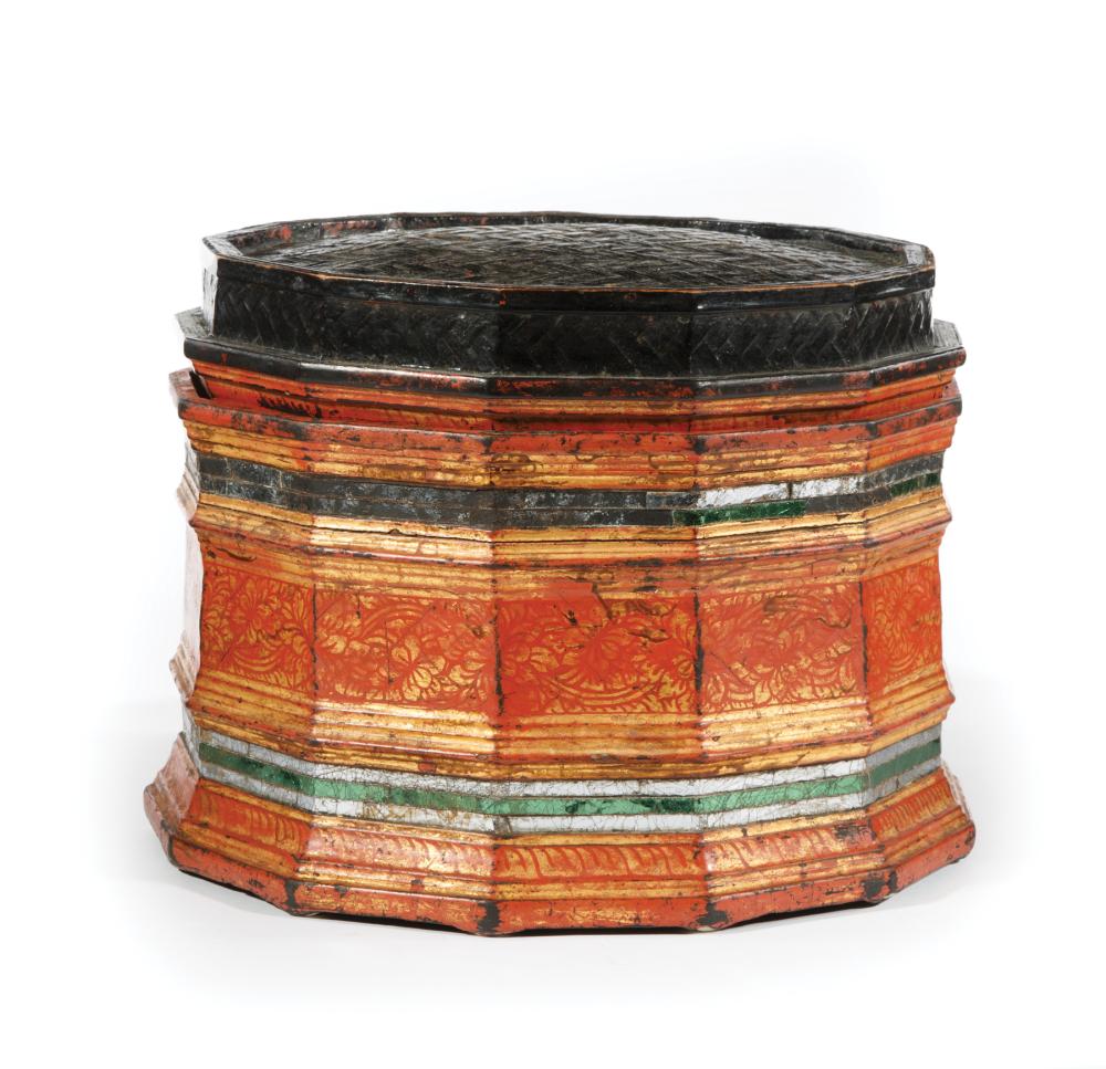 THAI MIRROR-EMBELLISHED BAMBOO