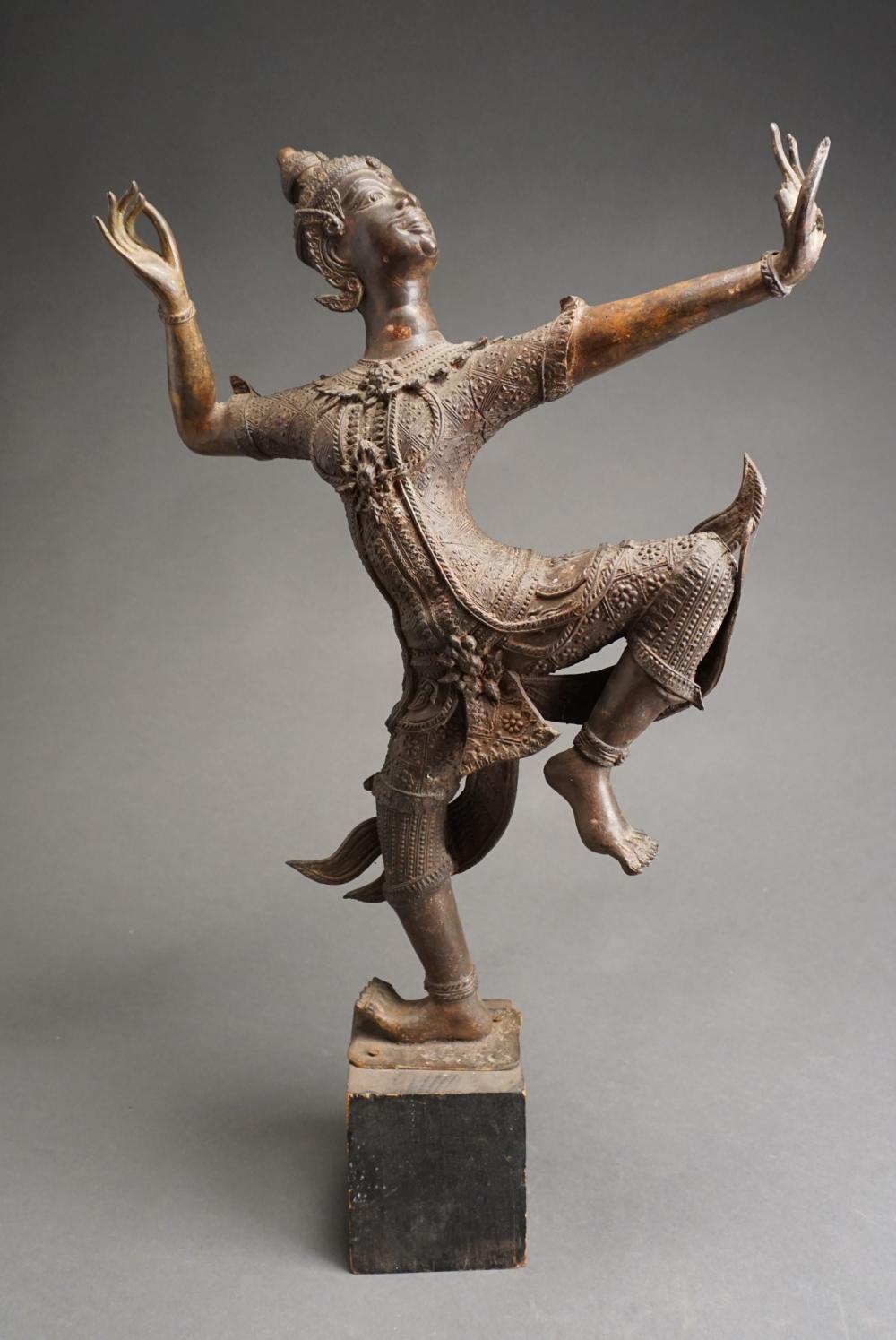 THAI OR BURMESE PATINATED BRONZE
