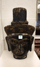 THAI PARCEL GILT BRONZE BUDDHA