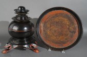 THAI RED AND BLACK LACQUERED C