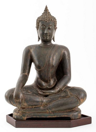 THAI SEATED BUDDHA SHAKYAMUNI